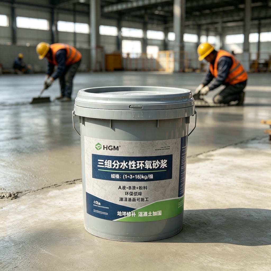 五华三组份水性环氧砂浆